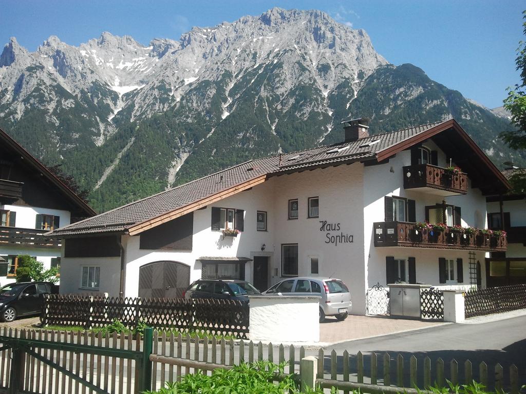 Hotel Gastehaus Sophia Mittenwald Zewnętrze zdjęcie